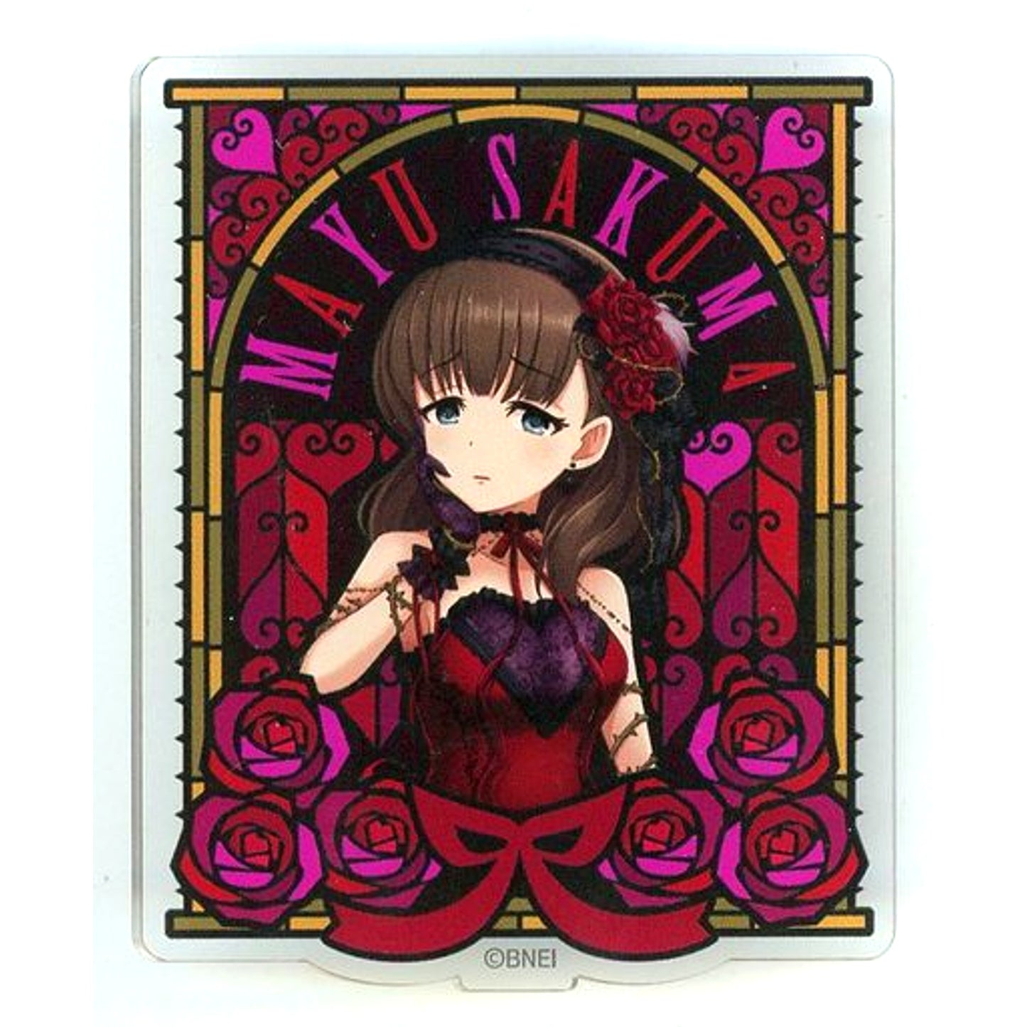 Mayu Sakuma Masque:Rade Ver. Idolmaster Cinderella Girls Real Roleplay Event Commemorative Official Produce Button [USED]