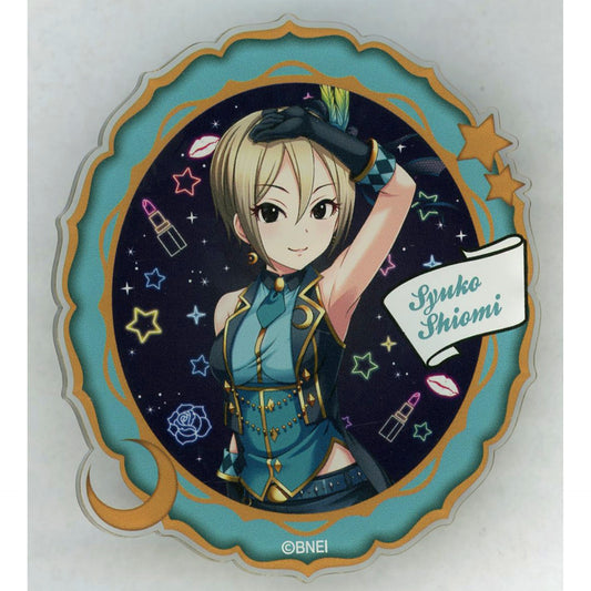 Syuko Shiomi LiPPS Ver. Real Roleplay Event Commemorative Product Official Produce Badge The Idolmaster Cinderella Girls [USED]