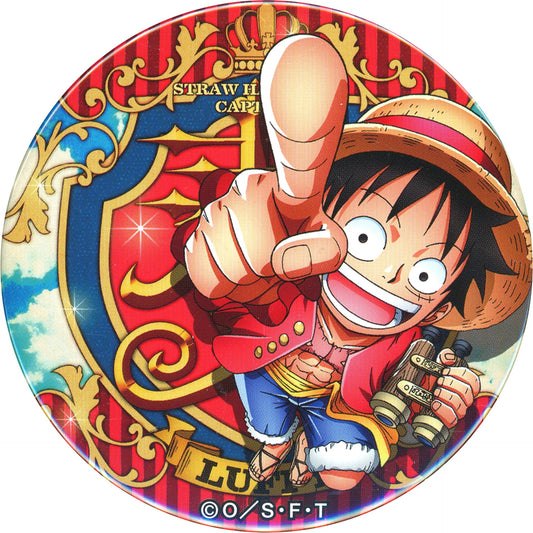 Monkey D. Luffy One Piece YAKARA Button Vol.14 BEST30 Mugiwara Store Ltd [USED]