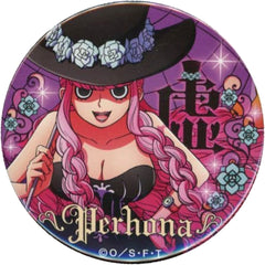 One Piece Perona Yakara Can Badge Vol.14 Best30 Straw Store Limited Buttons [USED]