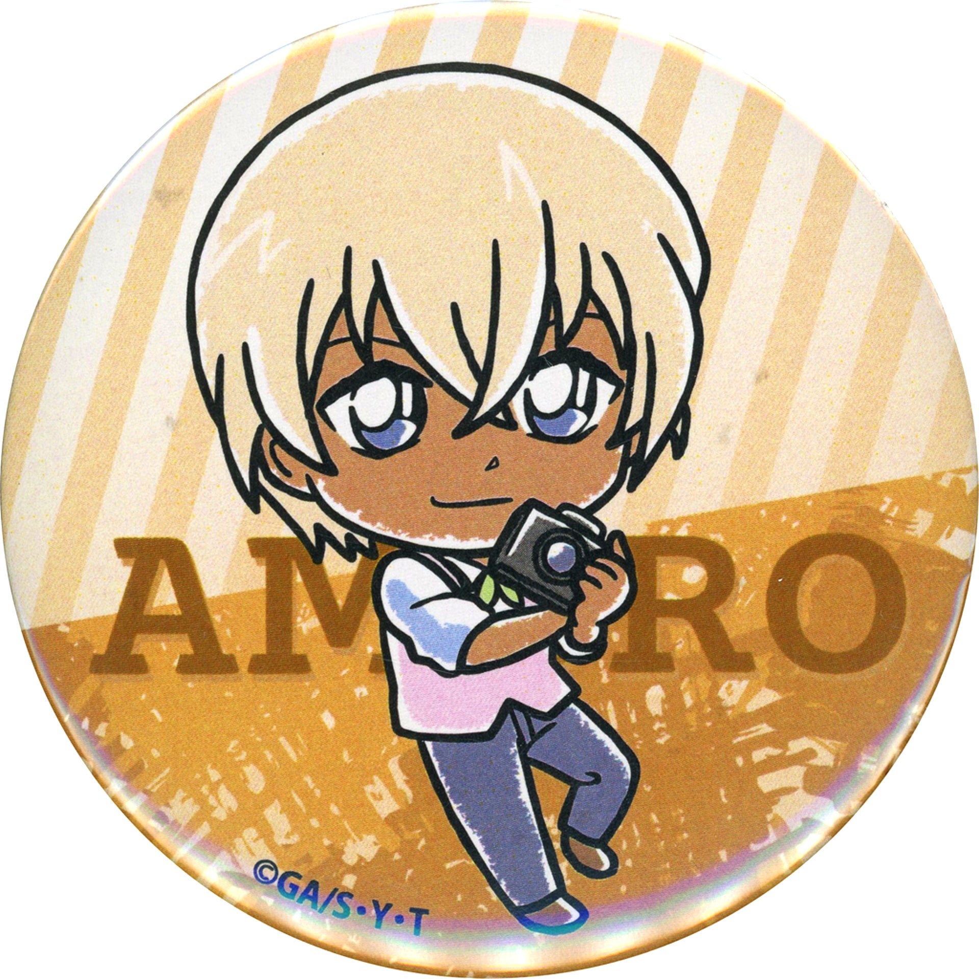 Toru Amuro Detective Conan Single Button Chocolate Crunch Mini Character Ver. Included Item Land in Shibuya MODI [USED]