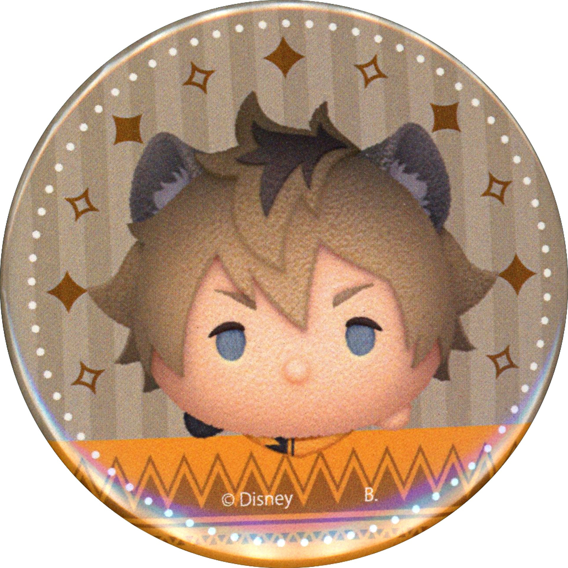 Ruggie Bucchi Disney Twisted-Wonderland Hapikuro! Tsum Tsum Button [USED]