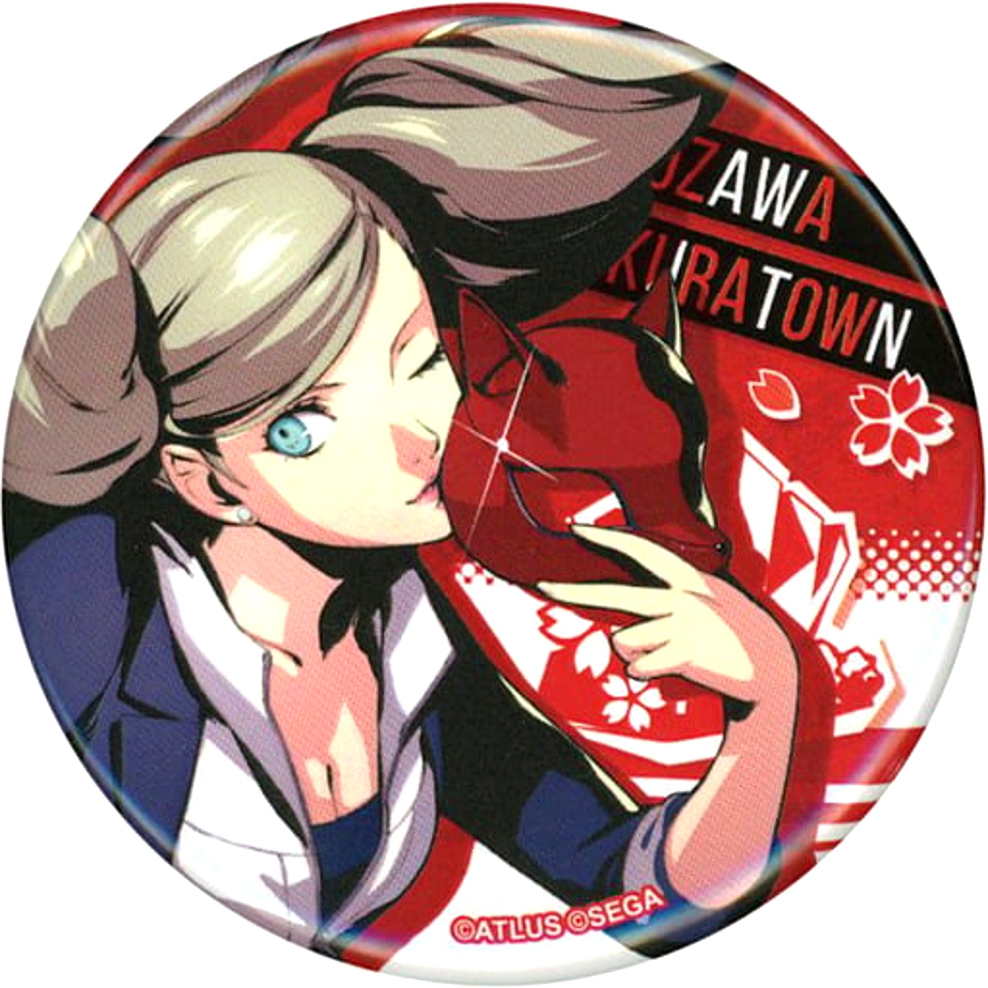 Ann Takamaki Persona Series 25th Anniversary Persona 25th Fes Grand Exhibition Trading Button P5 [USED]
