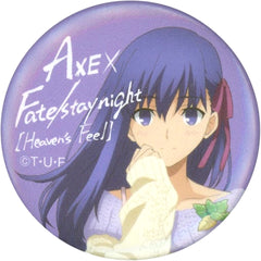 Fate/stay night: Heaven's Feel x Axe Sakura Matou Color Ver. Original Can Badge Target Product Purchase Privilege Buttons [USED]