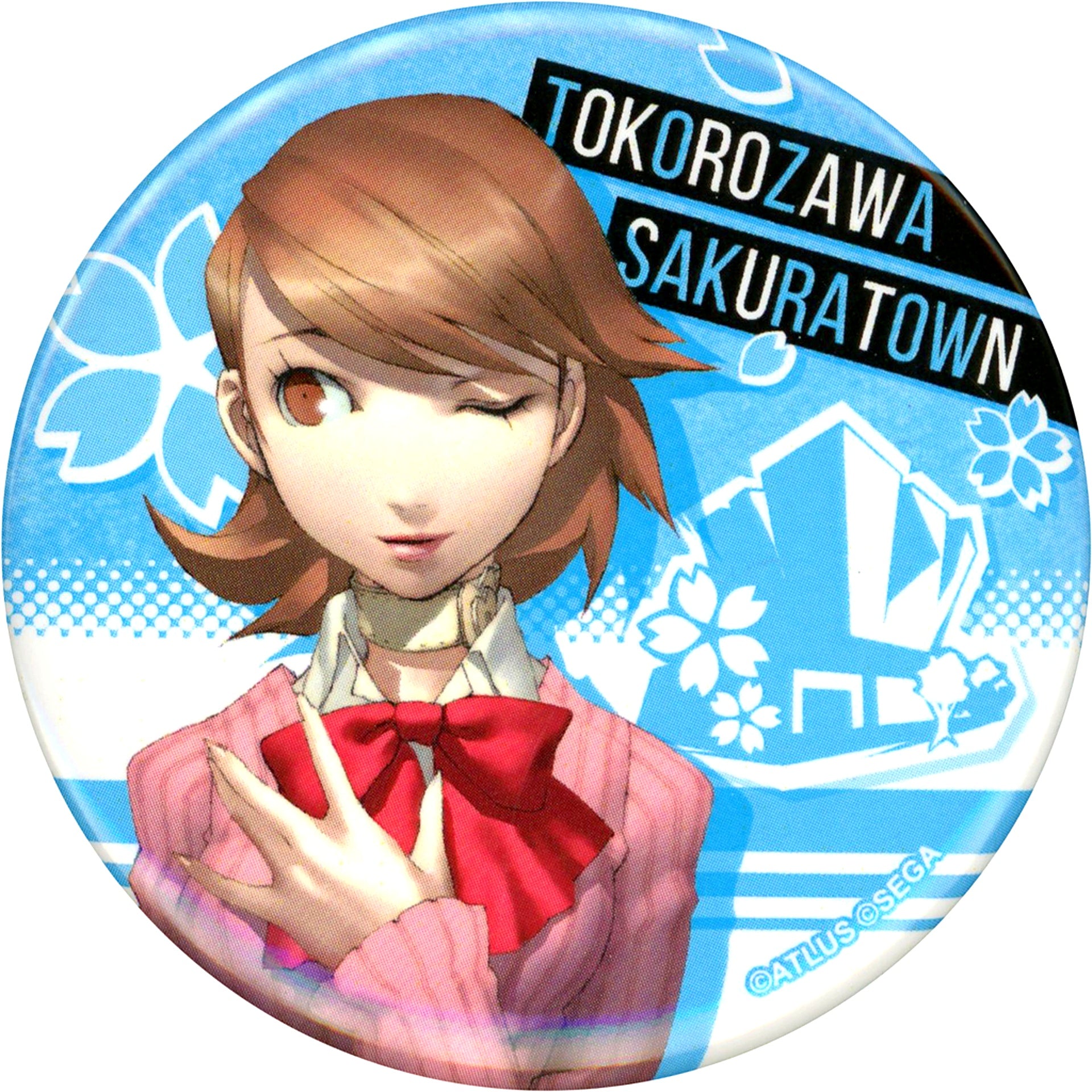 Yukari Takeba Persona 3 Trading Button Persona Series 25th Anniv Persona 25th Fes Grand Exhibition [USED]