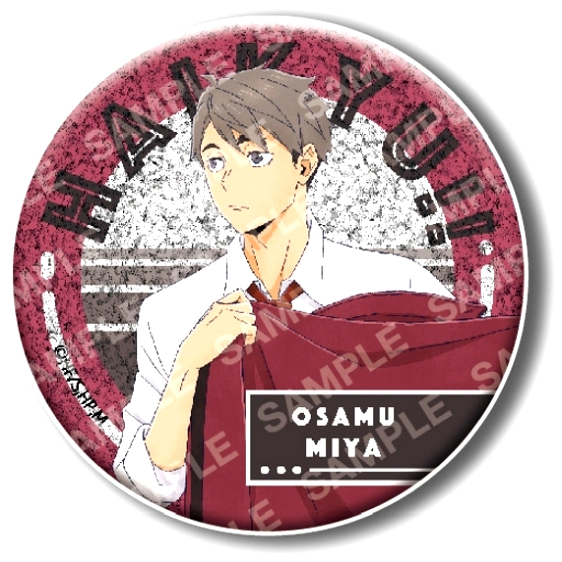 Osamu Miya Glitter Haikyu!! Button Collection [USED]