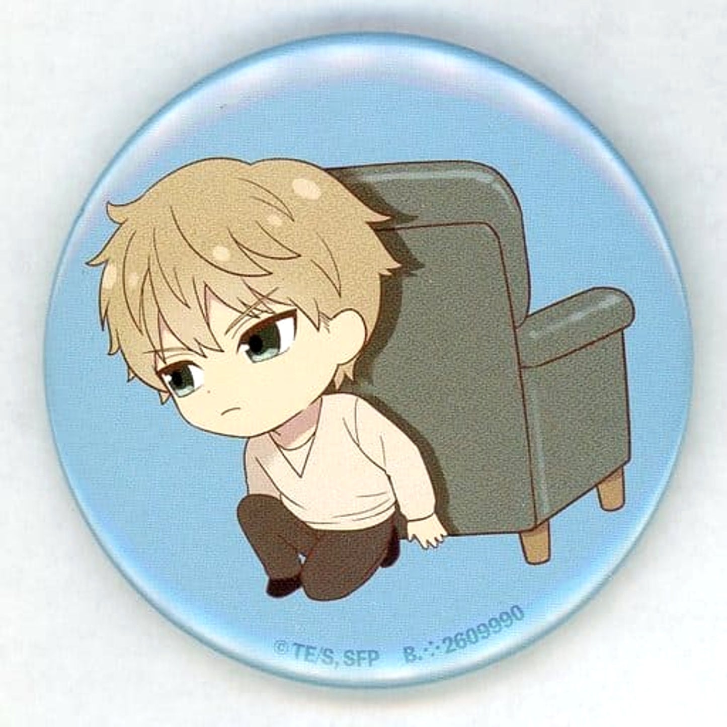 Loid Forger B Light Blue SPY x FAMILY Assort Collection Button [USED]
