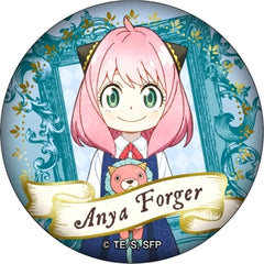 SPY x FAMILY Anya Forger C Vintage Series Foil Stamped Japanese Paper Can Badge Buttons [USED]