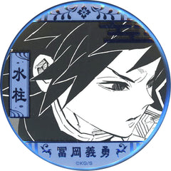 Demon Slayer: Kimetsu no Yaiba Giyu Tomiokau Decollection Can Badge Part 2 Koyoharu Gotoge Original Art Exhibition Limited Buttons [USED]