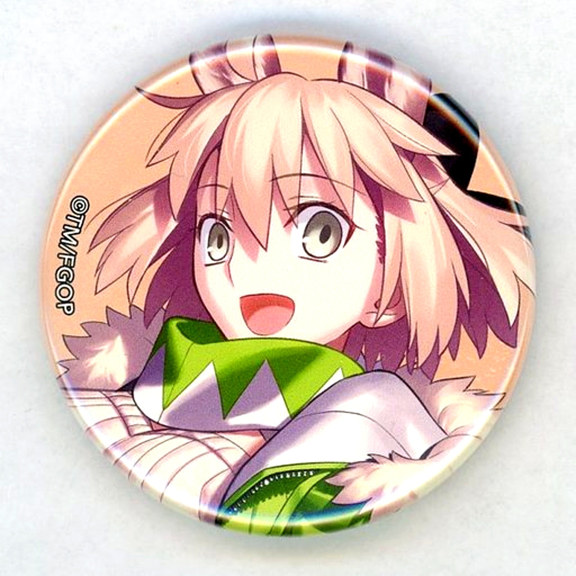 Saber Okita Soji Fate/Grand Order Fes. 2022 7th Anniversary Heroic Spirit Summoning Button Fes.2022 Illustration Servant A [USED]