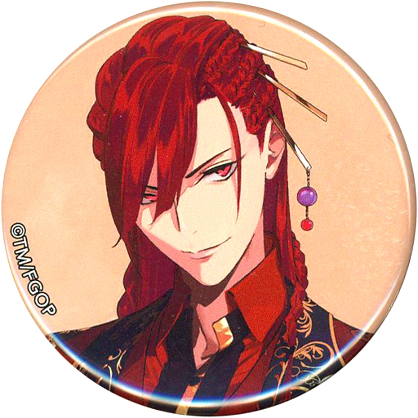 Avenger Demon King Nobunaga Fate/Grand Order Fes. 2022 7th Anniversary Heroic Spirit Summoning Button Fes.2022 Illustration Servant B [USED]