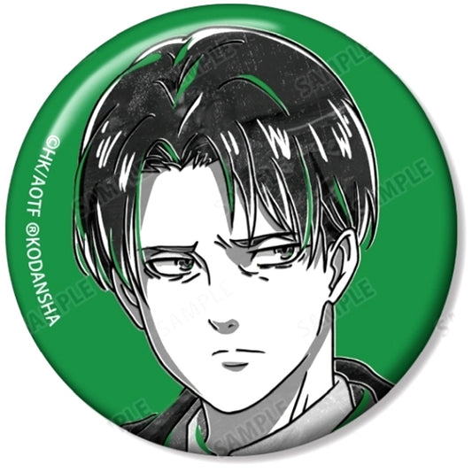 Levi Attack on Titan Trading Ani-Art BLACK LABEL Badge Ver.A [USED]