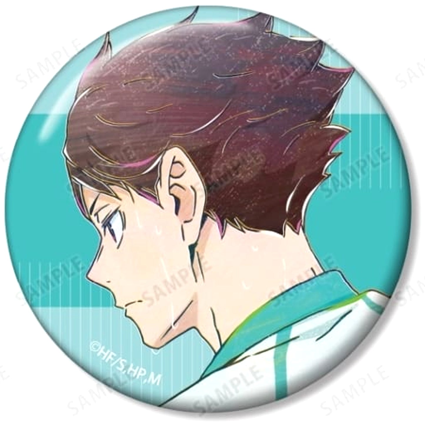 Haikyu!! Toru Oikawa Ani-Art Trading Can Badge Part 7 Buttons [USED]