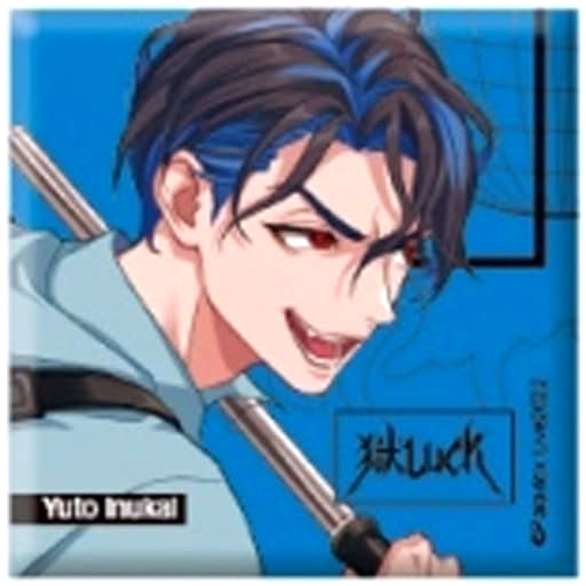 Paradox Live Yuto Inukai Trading Square Can Badge Rage Buttons [USED]