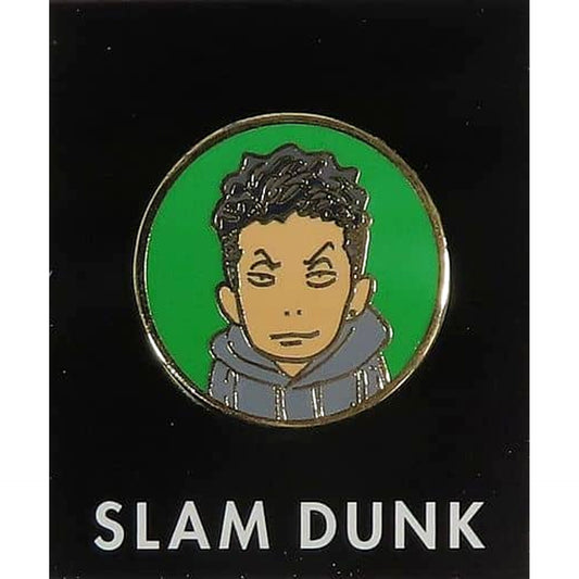 Slam Dunk Ryota Miyagi Green Original Pin Badge Buttons [USED]