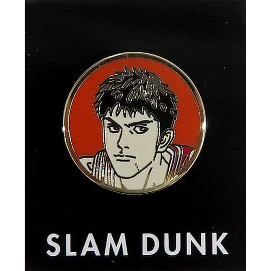 Slam Dunk Hisashi Mitsui Orange Original Pin Badge Buttons [USED]