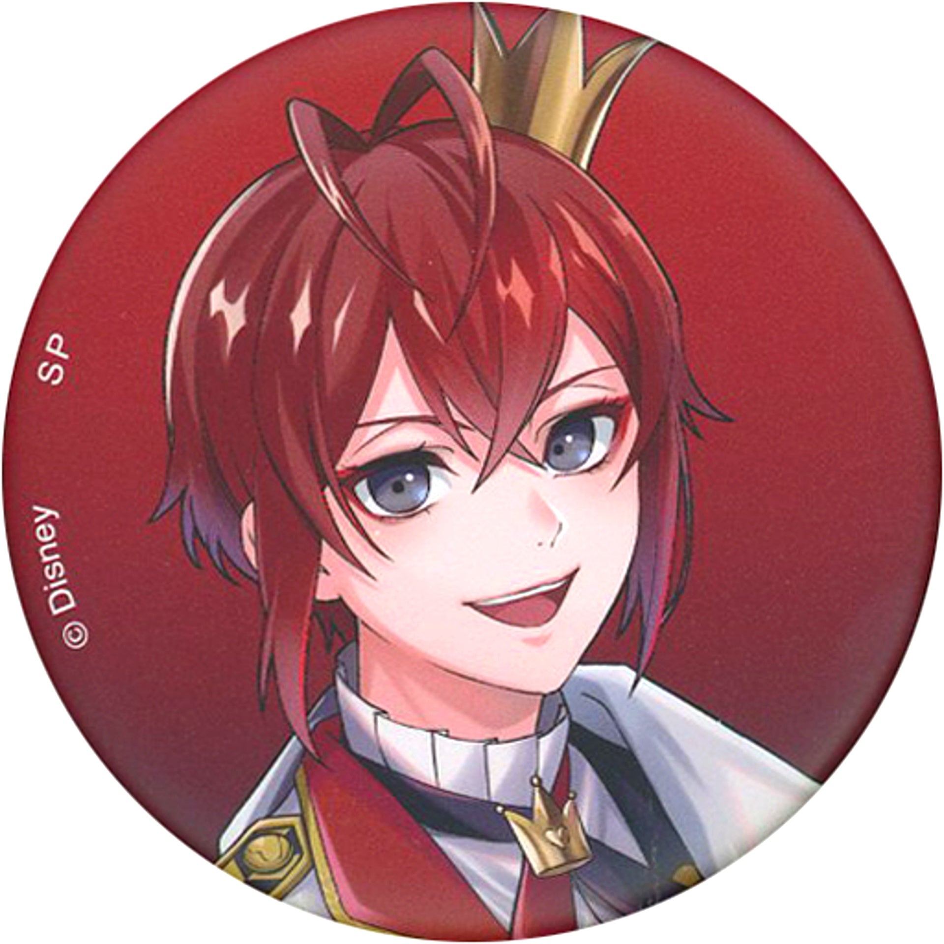Riddle Rosehearts Disney Twisted-Wonderland LINE Official Stamp Art Blind Button C Animate Limited [USED]