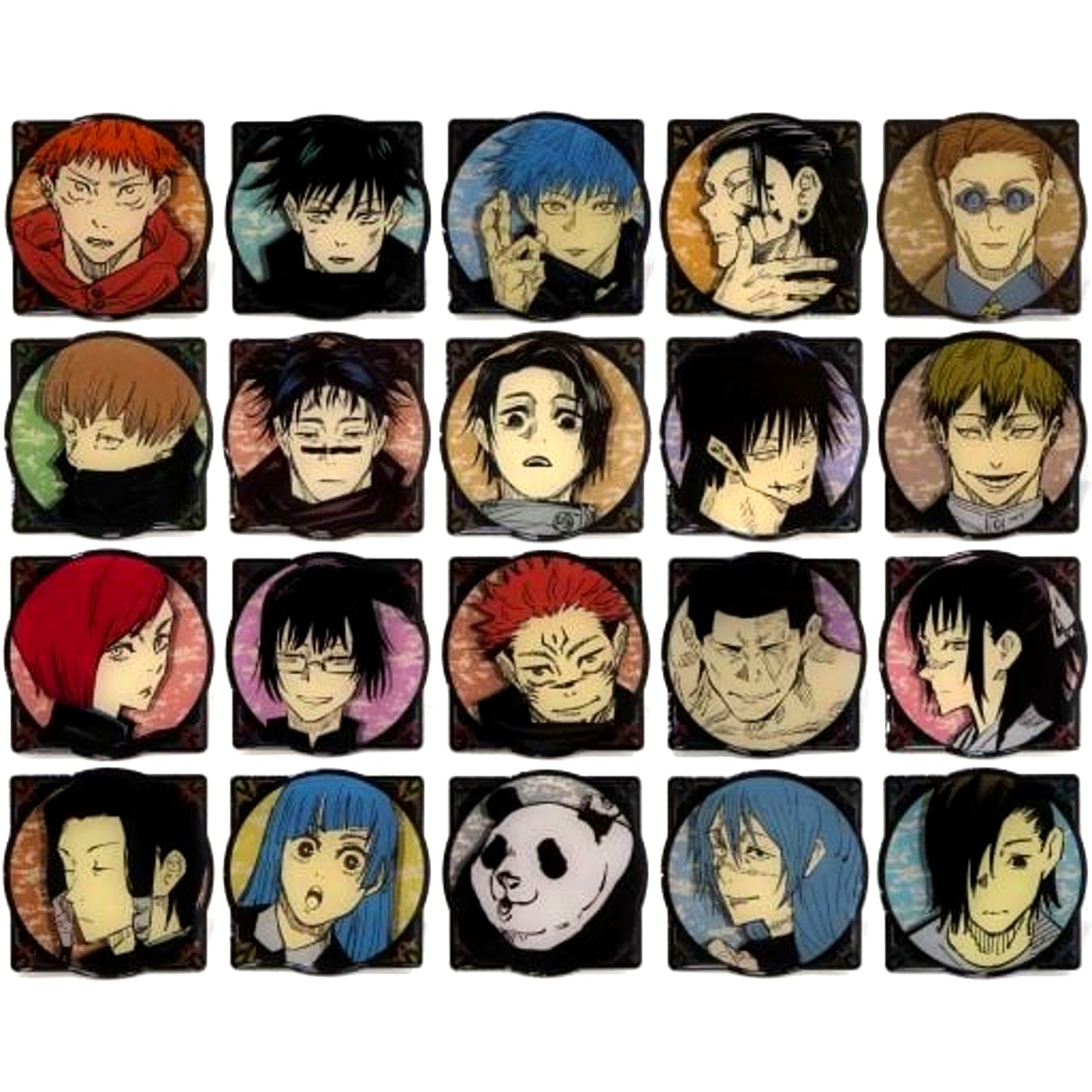 Single Item Special Pins Set of 20 Jujutsu Kaisen Comics Vol.20 Bundled Bonus [USED]