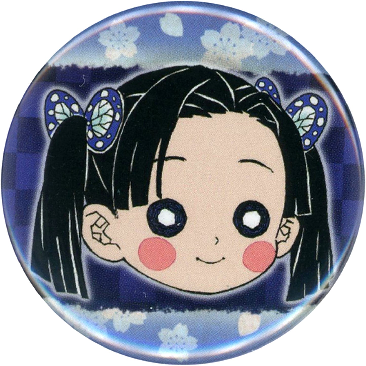 Aoi Kanzaki Petite Button Demon Slayer Kimetsu no Yaiba Koyoharu Gotouge Exhibition [USED]