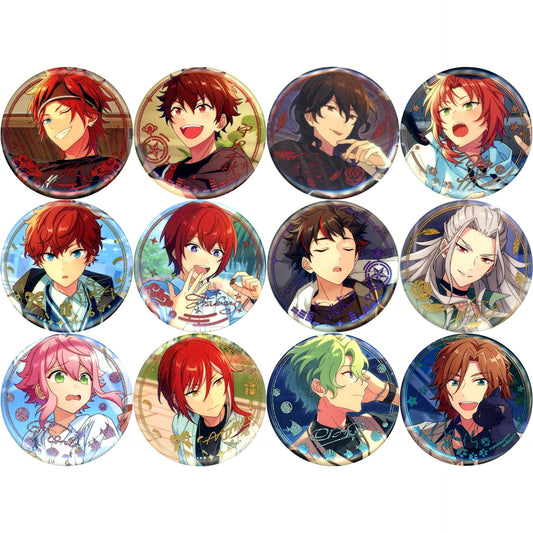 Chiaki Morisawa & Others Ensemble Stars!! All 12 Types Set Limited Invitation Badge Group A China Limited [USED]