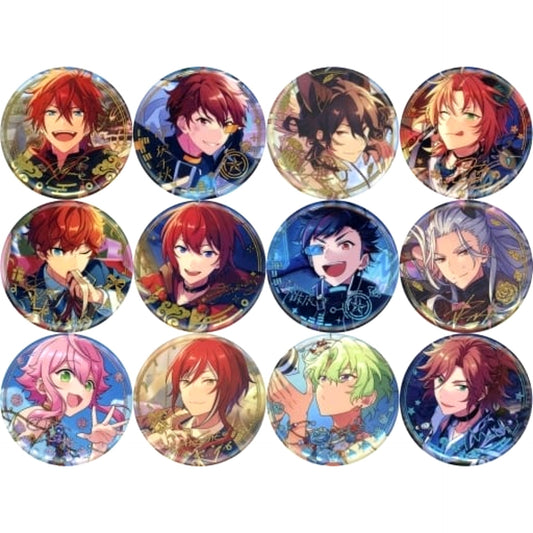 Chiaki Morisawa & Others Ensemble Stars!! All 12 Types Set Limited Invitation Badge Group B China Limited [USED]