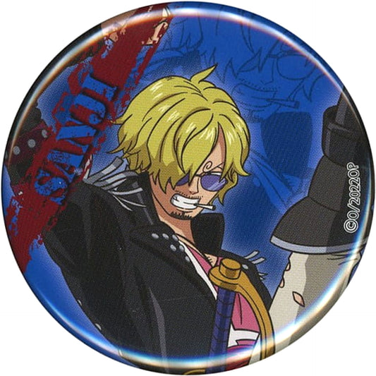 One Piece Film Red Sanji Trading Can Badge Collection Theater Limited Buttons [USED]