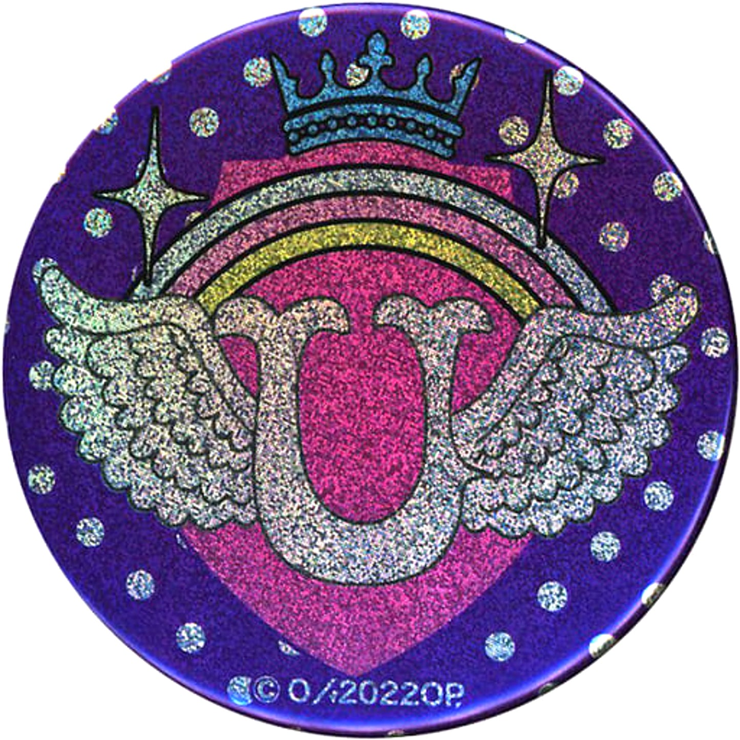 One Piece Film Red Uta U Wing Uta Live New Genesis Glitter Can Badge Buttons [USED]