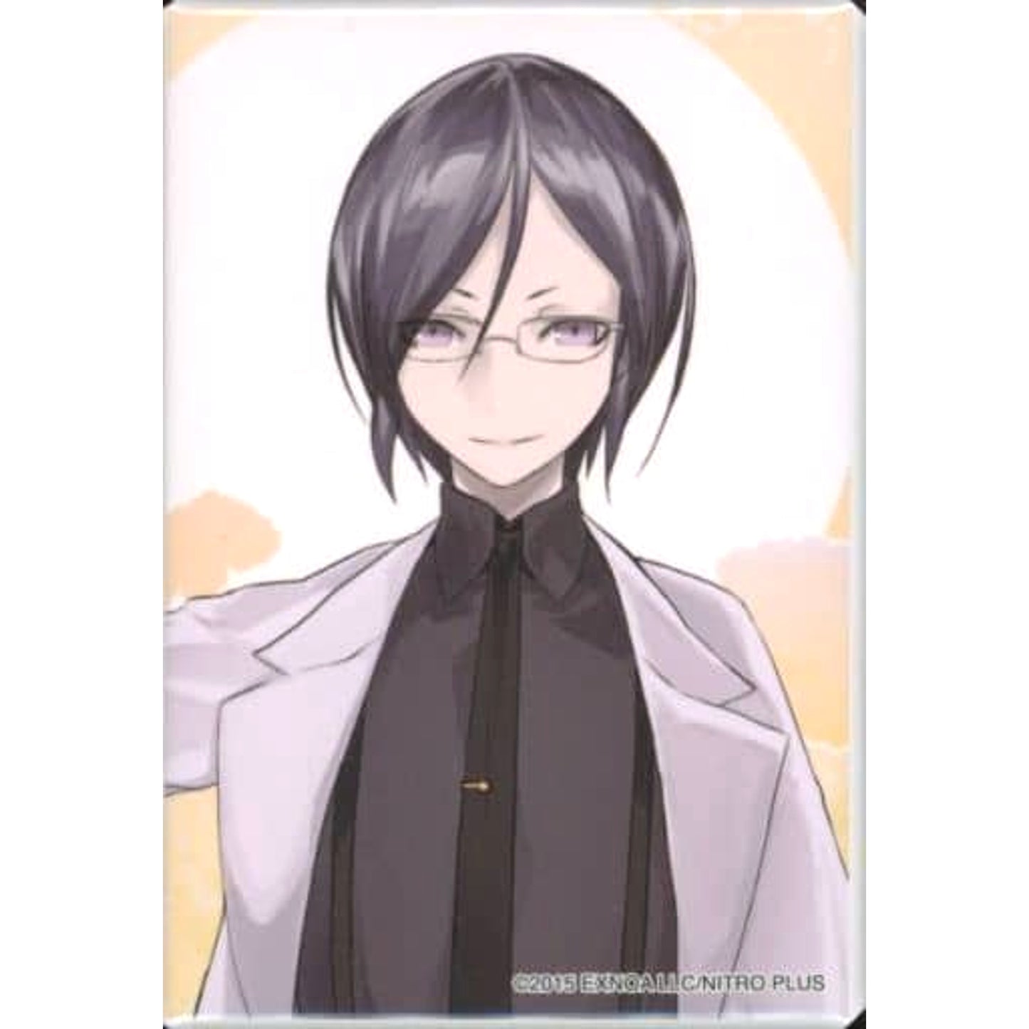Touken Ranbu ONLINE Yagen Toushirou Emaki Square Can Badge Collection 1st Anniversary Celebration Painting Second Edition Buttons [USED]