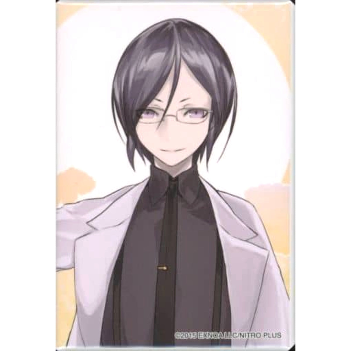 Touken Ranbu ONLINE Yagen Toushirou Emaki Square Can Badge Collection 1st Anniversary Celebration Painting Second Edition Buttons [USED]