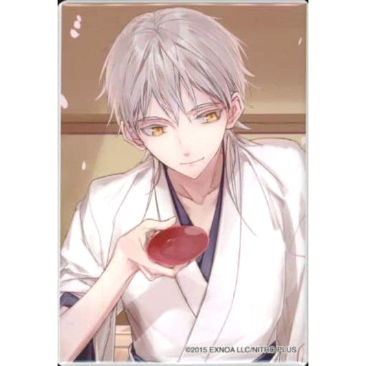 Touken Ranbu ONLINE Tsurumaru Kuninaga Emaki Square Can Badge Collection 1st Anniversary Celebration Painting Second Edition Buttons [USED]