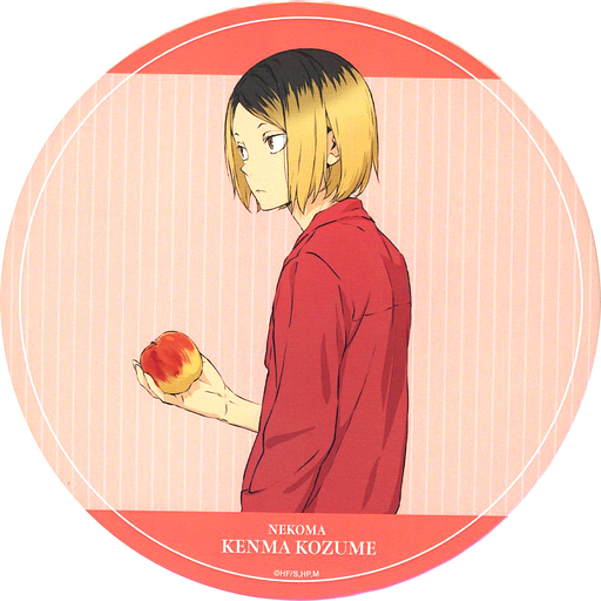 Kenma Kozume Haikyu!! x Tobu Zoo Collab 2022 Drawn Illustration Vol.2 Zookeeper Ver. BIG Button [USED]
