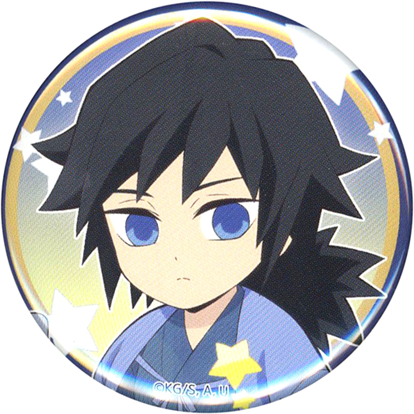 Giyu Tomioka Demon Slayer: Kimetsu no Yaiba ufotable Cafe x Machi Asobi CAFE 12 Constellations Event 2022 Random Button A [USED]