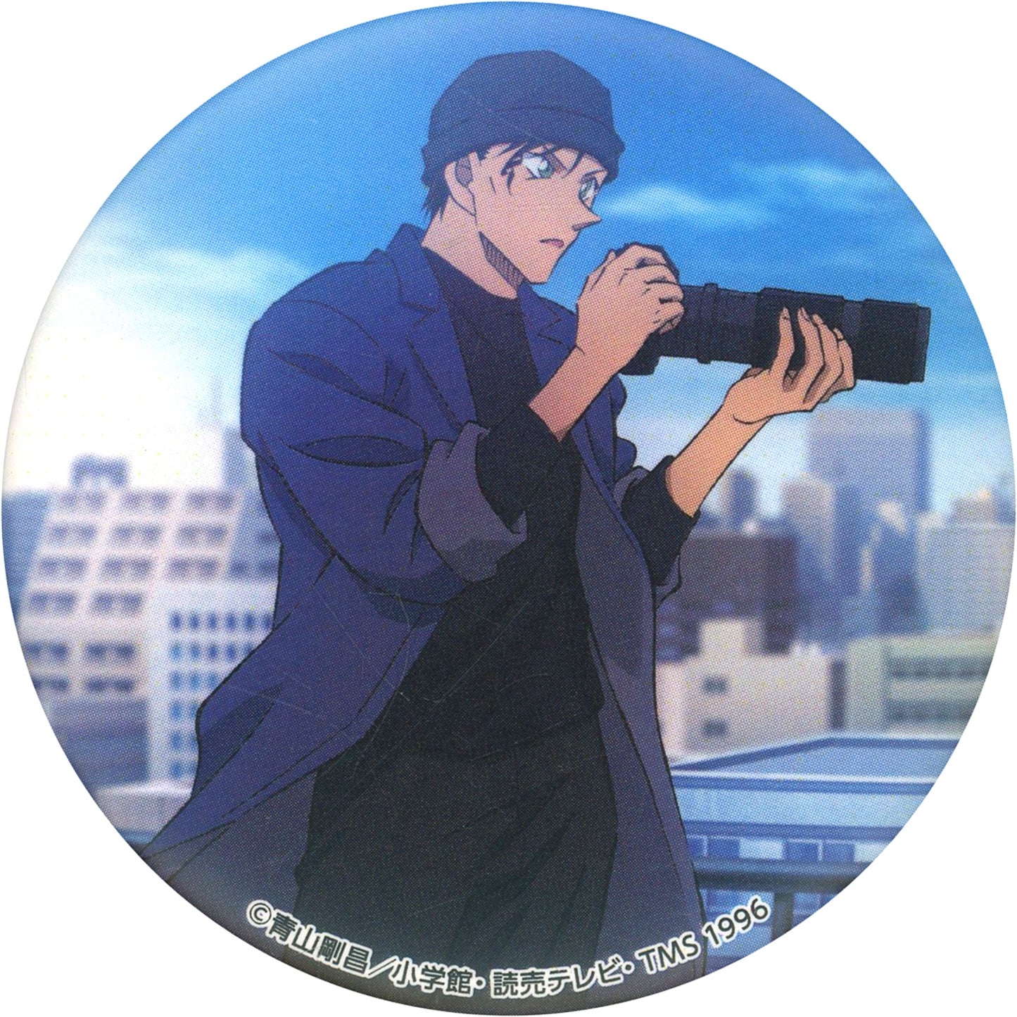 Shuichi Akai Full Body Half Body Detective Conan Blind Matte Button Camera Ver. [USED]