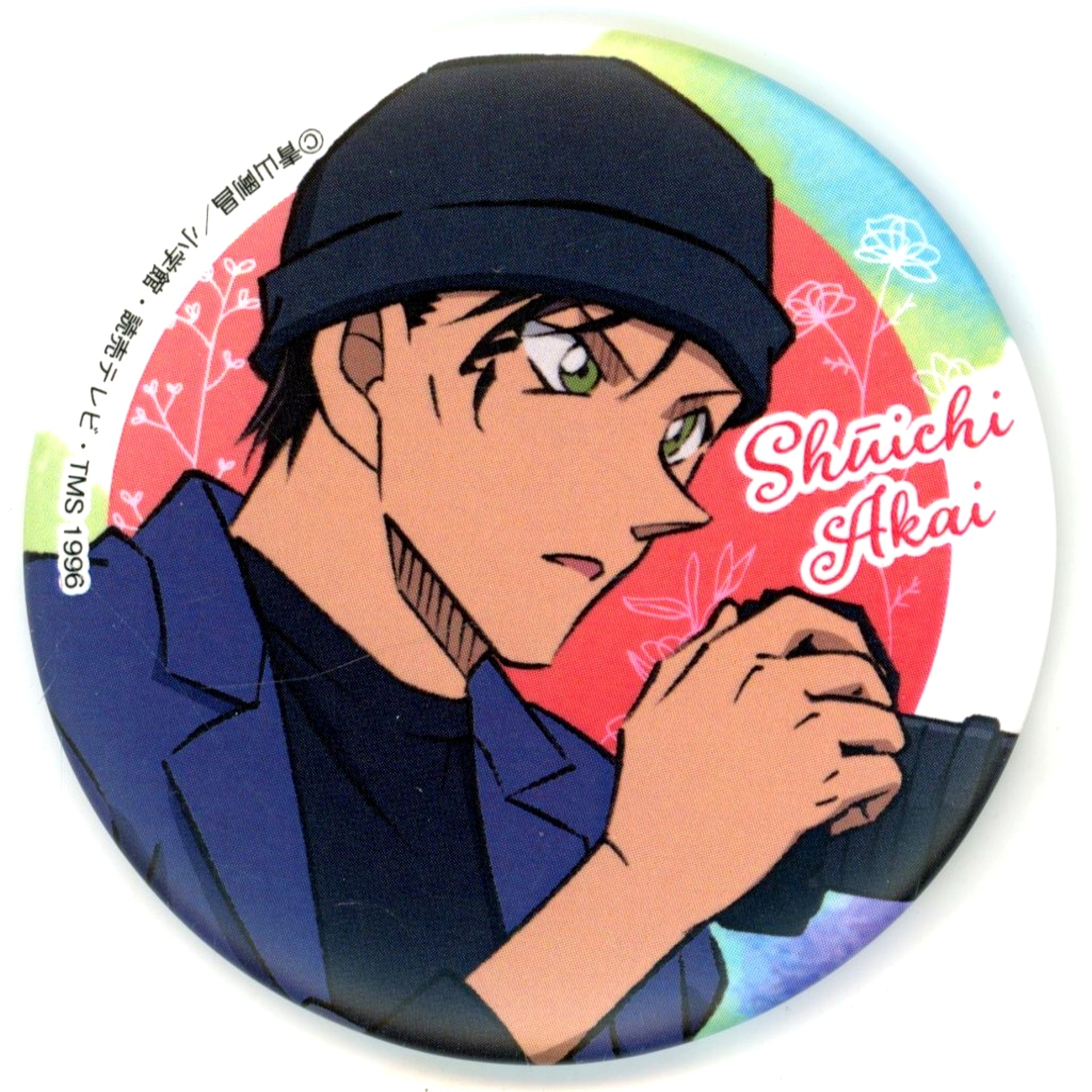 Shuichi Akai Close-up Detective Conan Blind Matte Button Camera Ver. [USED]