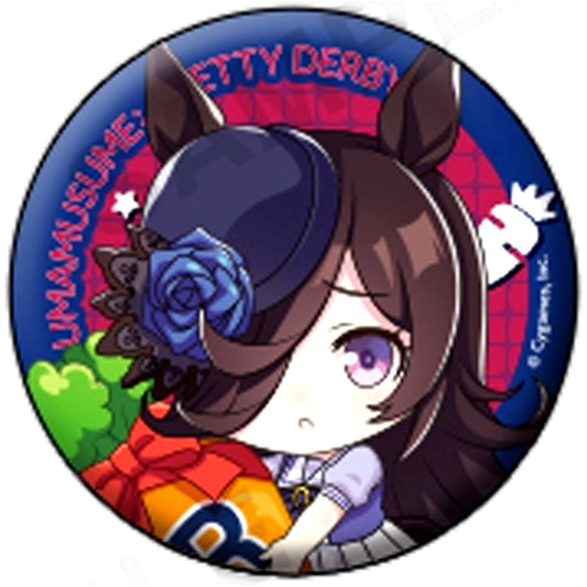 Rice Shower Uma Musume Pretty Derby Mugyumini Trading Button Vol.1 [USED]