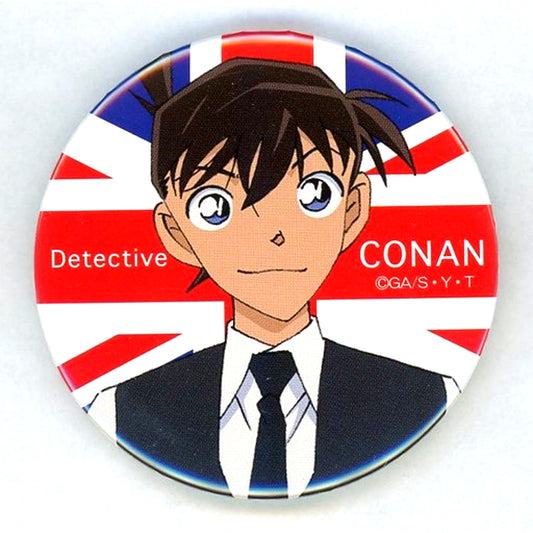 Shinichi Kudo Detective Conan Conan Cafe 2016 54mm Button [USED]