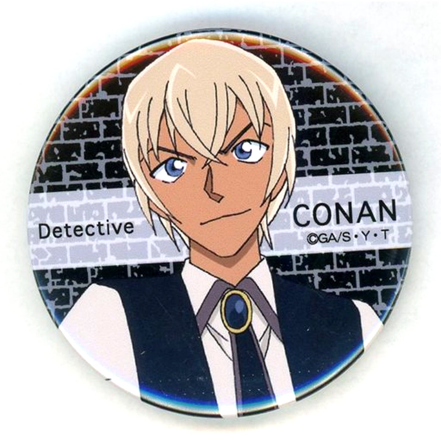 Toru Amuro Detective Conan Conan Cafe 2016 54 Pi Button [USED]