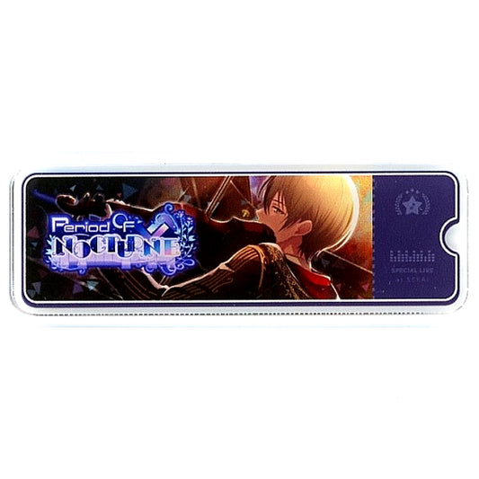 Toya Aoyagi Period of NOCTURNE Project SEKAI COLORFUL STAGE! feat. Hatsune Miku Acrylic Banner Badge Collection Vol.2 B [USED]