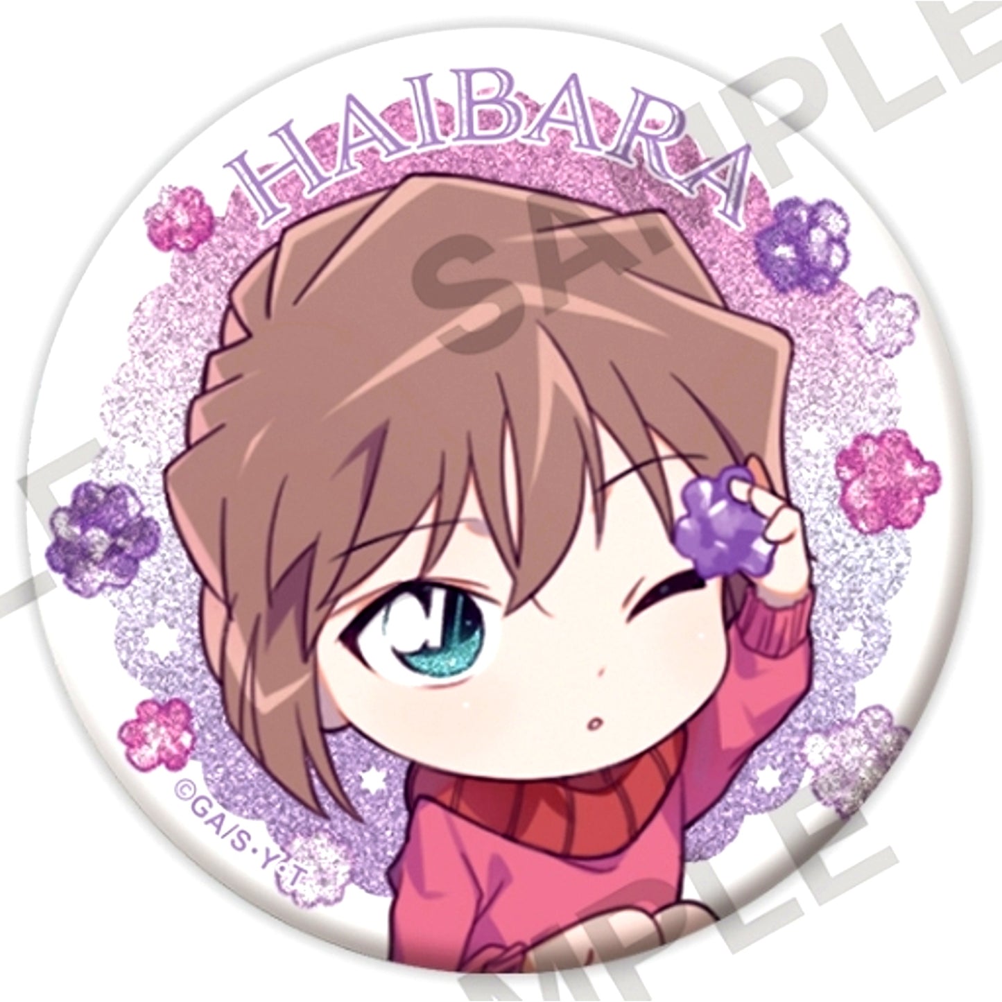 Ai Haibara Detective Conan Glitter Button Konpeito Ver. [USED]