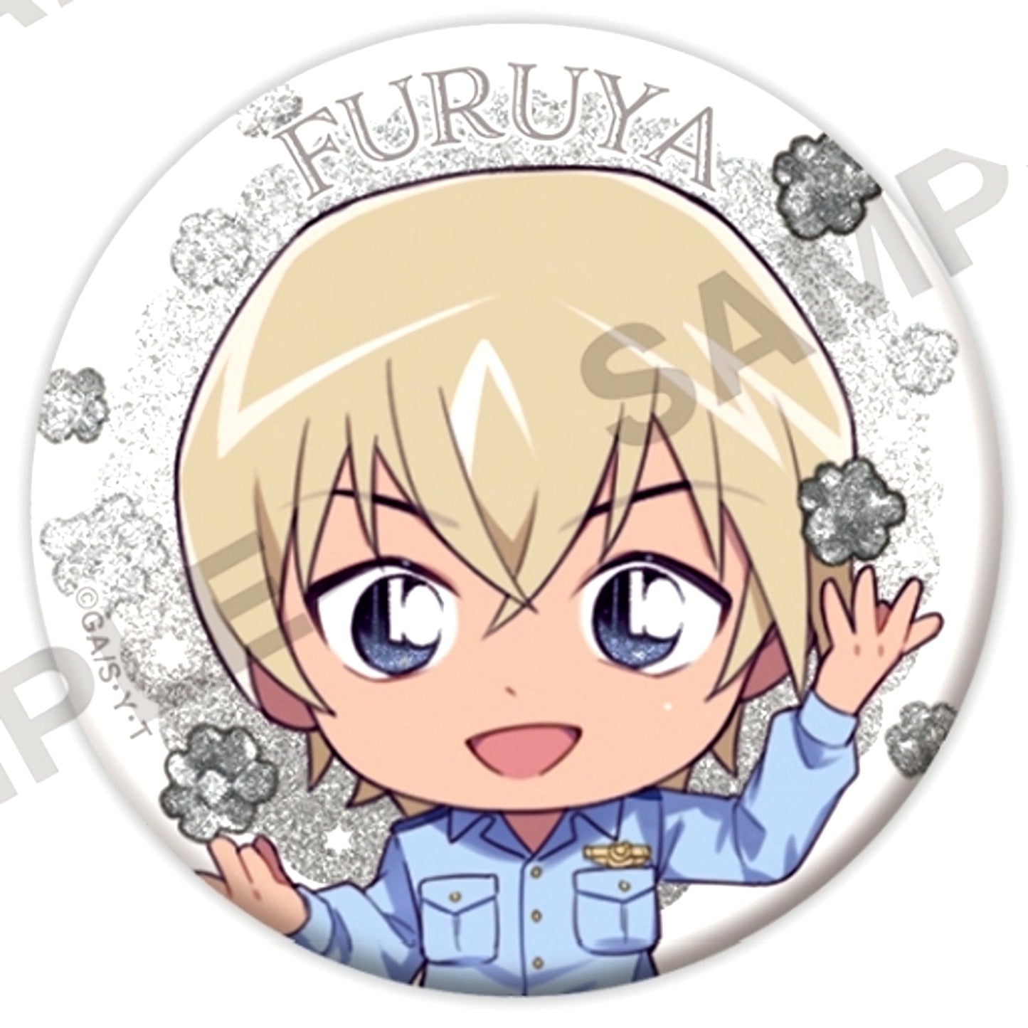 Rei Furuya Detective Conan Glitter Button Konpeito Ver. [USED]