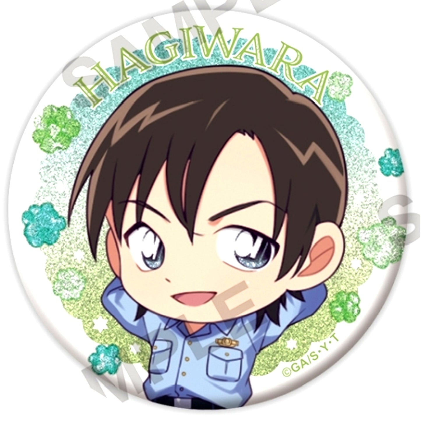 Kenji Hagiwara Detective Conan Glitter Button Konpeito Ver. [USED]