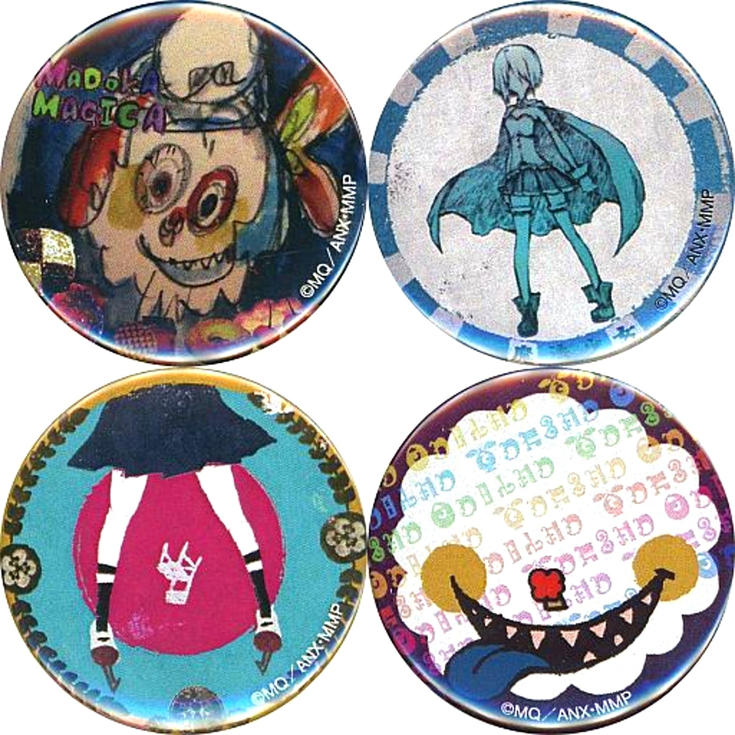 Puella Magi Madoka Magica GRIEF-BOX 2012 Sabbath Button B Single Item [USED]