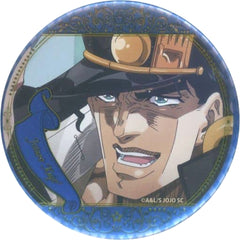 JoJo's Bizarre Adventure Jotaro Kujo Background Blue Scene Badge Collection 3 Stardust Crusaders A Anime 10th Anniversary Exhibition Limited Buttons [USED]