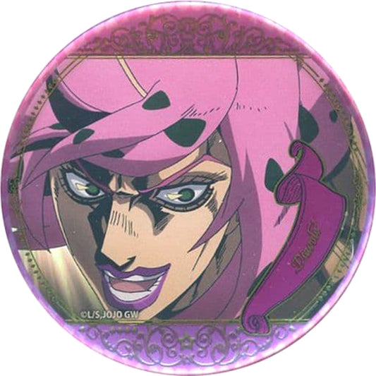 Diavolo Close-up JoJo's Bizarre Adventure Scene Badge Collection 8 Golden Wind B B Anime 10th Anniversary Exhibition Limited [USED]
