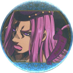 JoJo's Bizarre Adventure Narciso Anasui Scene Badge Collection 9 Stone Ocean Anime 10th Anniversary Exhibition Limited Buttons [USED]