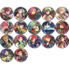 Ensemble Stars!! Rinne Amagi & Others Direction of the Stars Can Badge A China Limited All 17 Types Set Buttons [USED]
