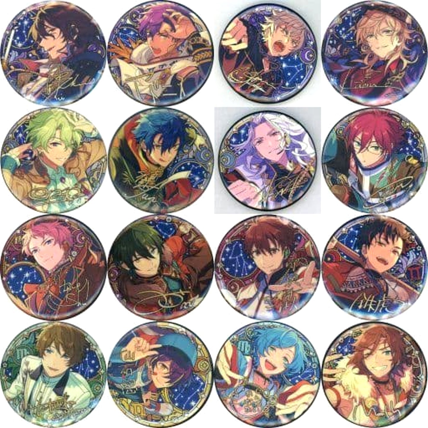 Rei Sakuma & Others Ensemble Stars!! All 16 Types Set Direction of the Stars Button C China Limited [USED]