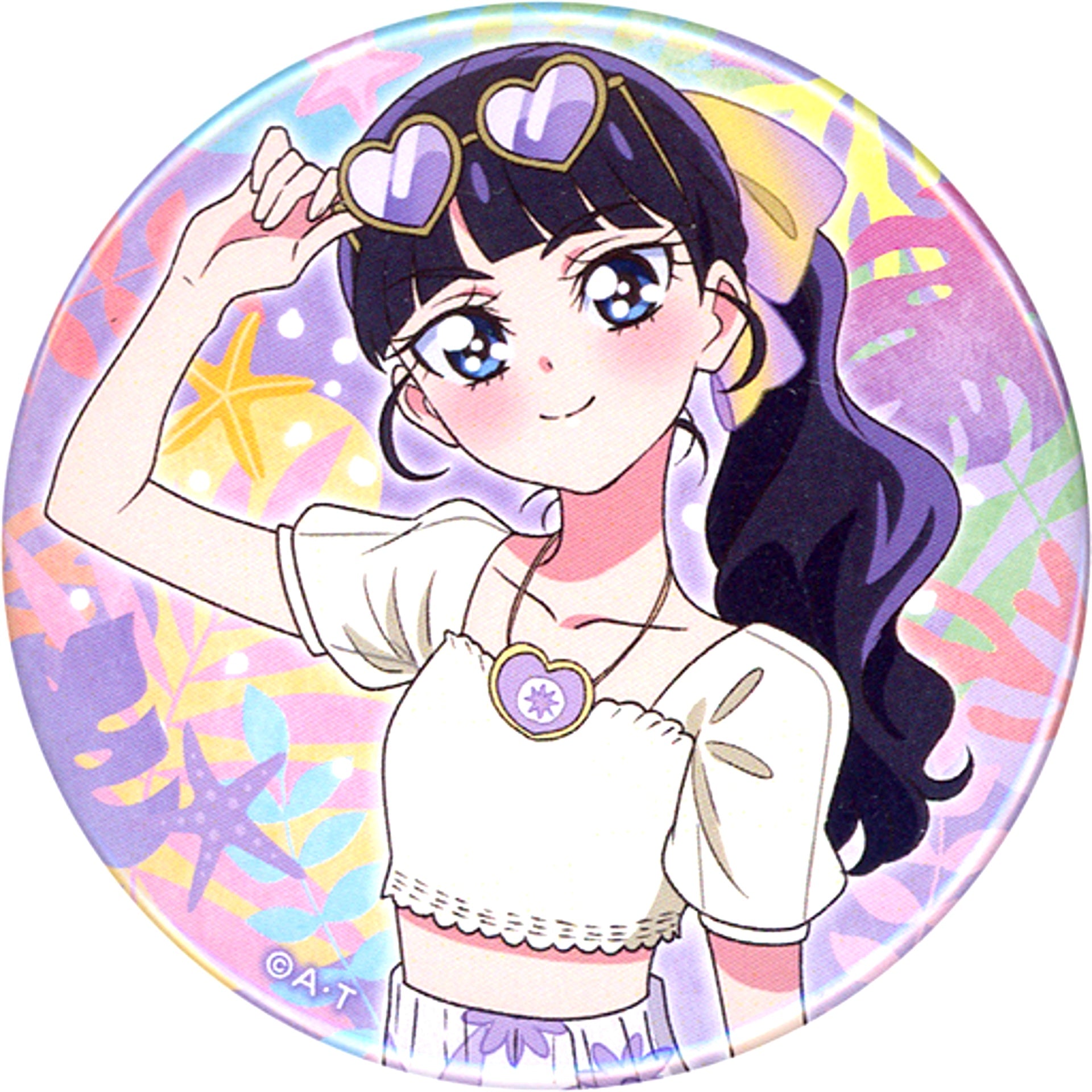 Amane Kasai - Close-up Delicious Party Precure Summer Vacation Badge Pretty Store Ltd [USED]