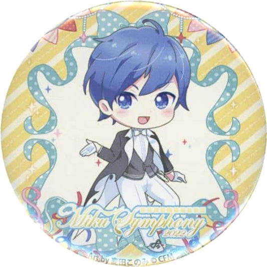 VOCALOID KAITO Trading Can Badge Hatsune Miku Symphony 2022 Hatsune Miku Kagamine Rin Kagamine Len 15th Anniversary Limited Buttons [USED]