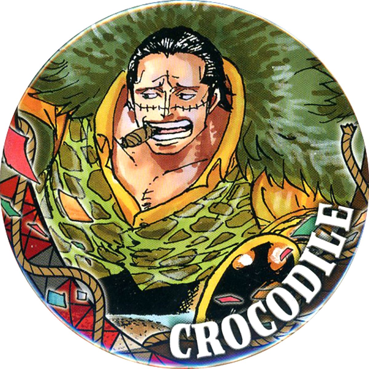 Crocodile Tokyo One Piece Tower Collection Button 2nd Wave [USED]